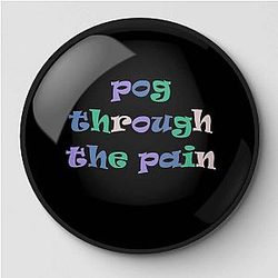 TommyInnit Pins - P0g Through The Pain Pin