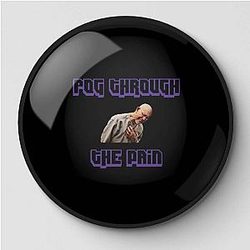 TommyInnit Pins - Pog Through The Pain Heartbreak Pin