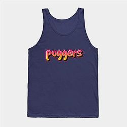 TommyInnit Tank Tops - Poggers Tommyinnit Tank Top TP2409