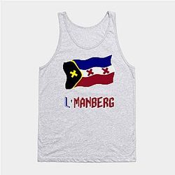 TommyInnit Tank Tops - TommyInnit L'Manberg flag Tank Top TP2409