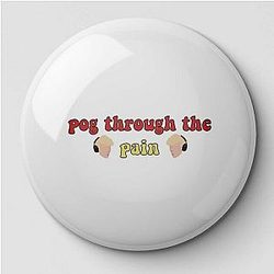 TommyInnit Pins - Pog Through The Pain Double Head Pin