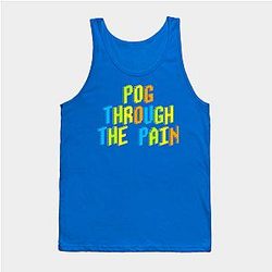 TommyInnit Tank Tops - Pog Through The Pain Tommyinnit Tank Top TP2409