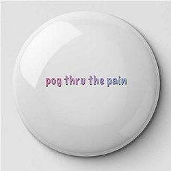 TommyInnit Pins - Pog Thru The Pain Pin
