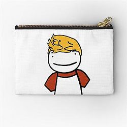 TommyInnit Pencil Cases - TommyInnit x Dream Merch Zipper Pouch