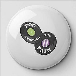TommyInnit Pins - Pog Through The Pain Music Disc Pin
