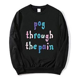 TommyInnit Sweatshirts – Tommyinnit Pog Through The Pain Sweatshirt