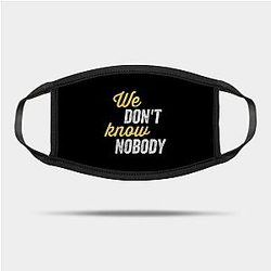TommyInnit Face Masks - We don't know nobody Mask TP2409