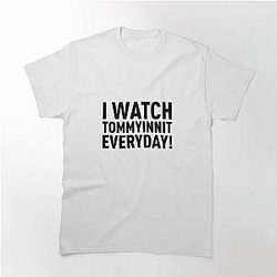 I Watch Him Everyday! - Black Classic T-Shirt