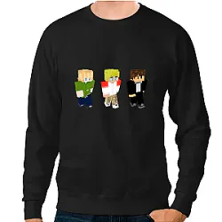 3 Pack TommyInnit Tubbo and Wilbu PTTT1604 TommyInnit Sweatshirts
