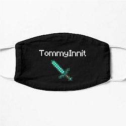 TommyInnit Face Masks - TommyInnit - White Flat Mask RB2805