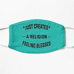 TommyInnit Face Masks - Just Created a Religion Feeling Blessed | Tommyinnit V2 Flat Mask RB2805