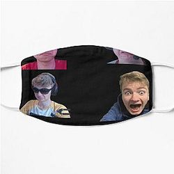 TommyInnit Face Masks - Tommyinnit Faces Dream Team Flat Mask RB2805
