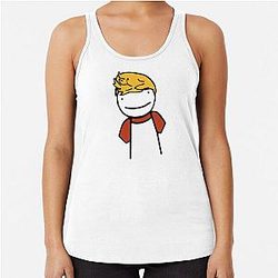 TommyInnit Tank Tops - TommyOutit,Tommyinnit dream,Unboxing what Dream sent me hoodie,funny dream shirt Racerback Tank Top RB2805