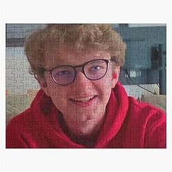 TommyInnit Puzzles - TommyInnit in Glasses Jigsaw Puzzle RB2805