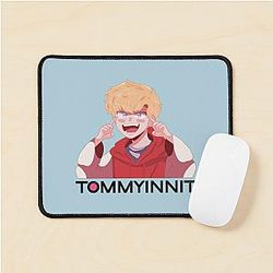 TommyInnit Mouse Pads - TommyInnit Fan Art Funny Printed Mouse Pad
