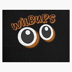 TommyInnit Puzzles - Wilburs eyes - Tommyinnit Among Us Jigsaw Puzzle RB2805