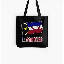 TommyInnit Bags - TommyInnit Flag All Over Print Tote Bag RB2805