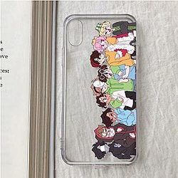 TommyInnit Cases – TommyInnit Dream SMP Horizontal Rotation Clear Soft Case