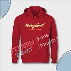 TommyInnit Hoodies - Feeling Good Casual Printed Pullover Hoodie