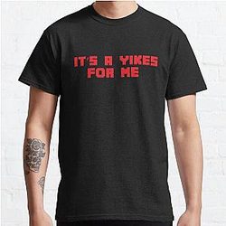 TommyInnit T-Shirts - its a yikes for me - TommyInnit - Quakity  Classic T-Shirt RB2805