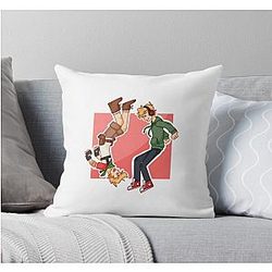TommyInnit Pillows – Tommyinnit Tommy Simons shirt Coussin Pink Throw Pillow