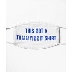 TommyInnit Face Masks - Tommyinnit This Is Not A TommyInnit Shirt Face Mask