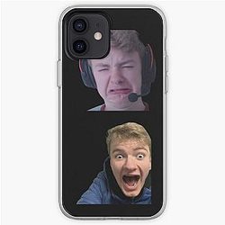 TommyInnit Cases - Tommyinnit Faces Dream Team iPhone Soft Case RB2805