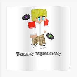 TommyInnit Posters - Tommyinnit supremacy  Poster RB2805