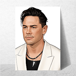 Tom Sandoval Extra Flamboyant style Tom Sandoval Posters