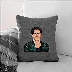 Tom Sandoval Mustache Signature look Tom Sandoval Pillows Cover