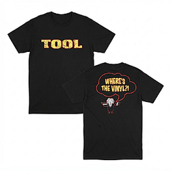 Where's The Vinyl Graphic Tee LA0107 Tool Band T-Shirt