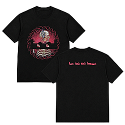 Tool Sawblade Flaming Eye HTCT2608 Tool Band T-Shirt