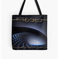 Schwarz Tool-Metal Alle über Druck Tote Bag RB1911