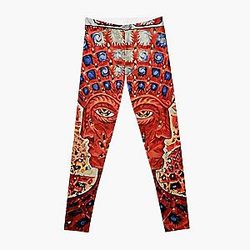 Schwarz Tool-Metal Leggings RB1911