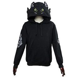 Toothless How to Train Your Dragon Toothless Cosplay Hoodie