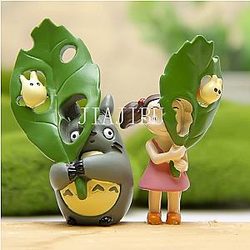 Anime Totoro Miniatures Set Kawaii Miyazaki Totoro Figurine Doll