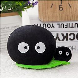 20cm Black Susuwatari Dust Totoro Japanese Anime Figure Soft Doll Plush