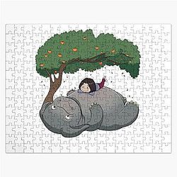 Totoro Puzzles - Mens Womens Great Model Totorokja Animals Cute Graphic Gifts Jigsaw Puzzle RB2607
