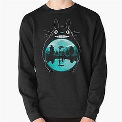Totoro Sweatshirts - my neighbor totoro 3 Pullover Sweatshirt RB2607