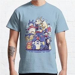 Totoro T-Shirts - my neighbor totoro 4 Classic T-Shirt RB2607