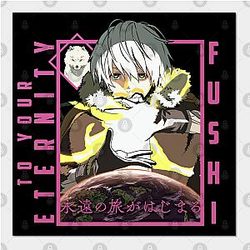 To Your Eternity Posters - Fushi Pink TYE Poster
