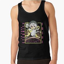To Your Eternity Tank Tops - Fushi Pink Text Tank Top