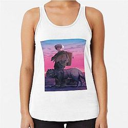 To Your Eternity Tank Tops - Fushi and Joan II Racerback Tank Top