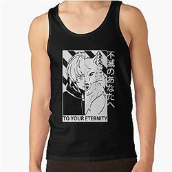 To Your Eternity Tank Tops - Fushi and Joan Black II Tank Top