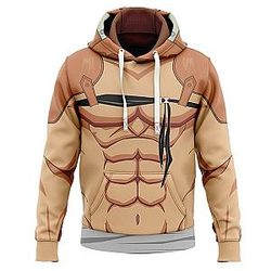 Anime To Your Eternity Gugu Cosplay Funny 3D Printed Hoodie