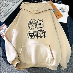 Anime To Your Eternity Graphic Hoodie - Kawaii Harajuku Hooded Sweatshirts