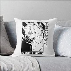 To Your Eternity Pillows - Fushi and Joan Throw Pillow