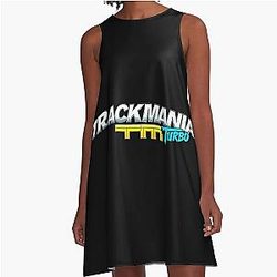 Trackmania Turbo A-Line Dress