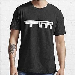 TrackMania Game Logo Minimal White Essential T-Shirt