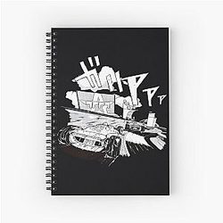 Initial D like Trackmania -  Downhill pursuit Essential 		 Spiral Notebook